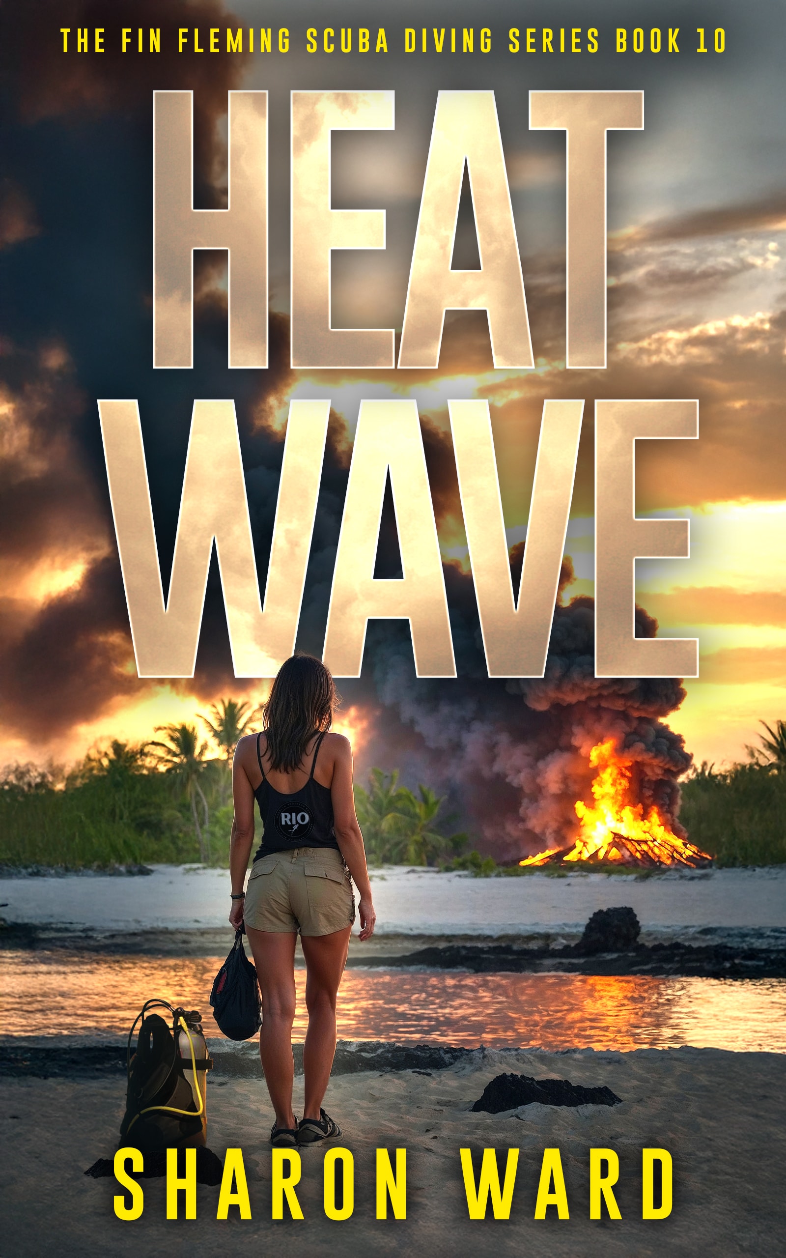 Heat Wave by Sharon Ward book cover