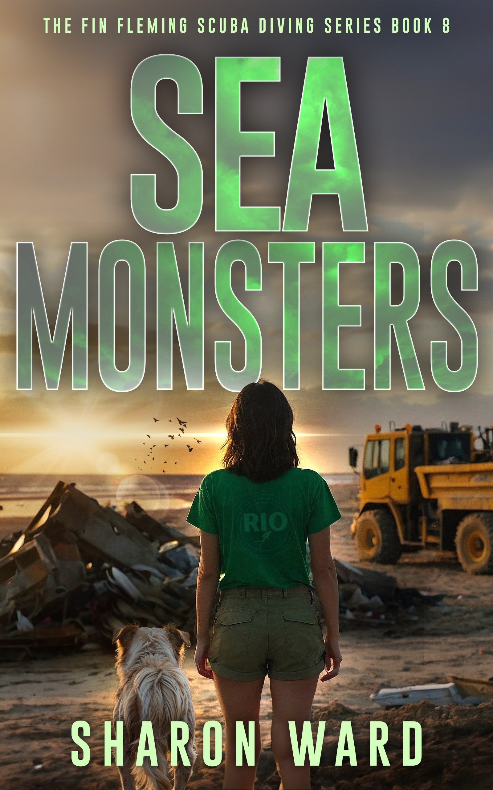 Sea Monsters by Sharon Ward book cover