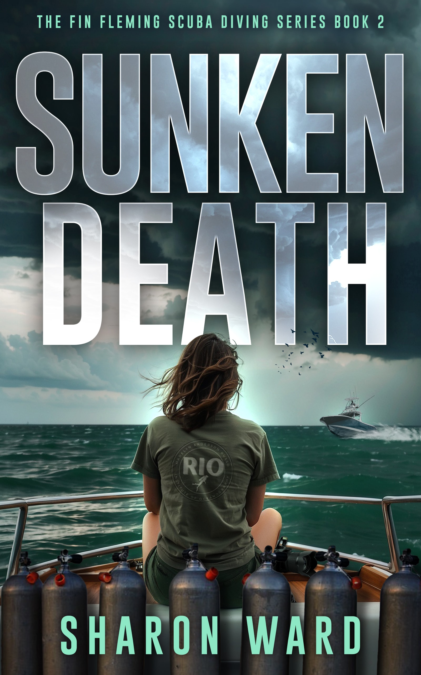Sunken Death by Sharon Ward book cover