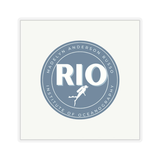 RIO branded window stickers