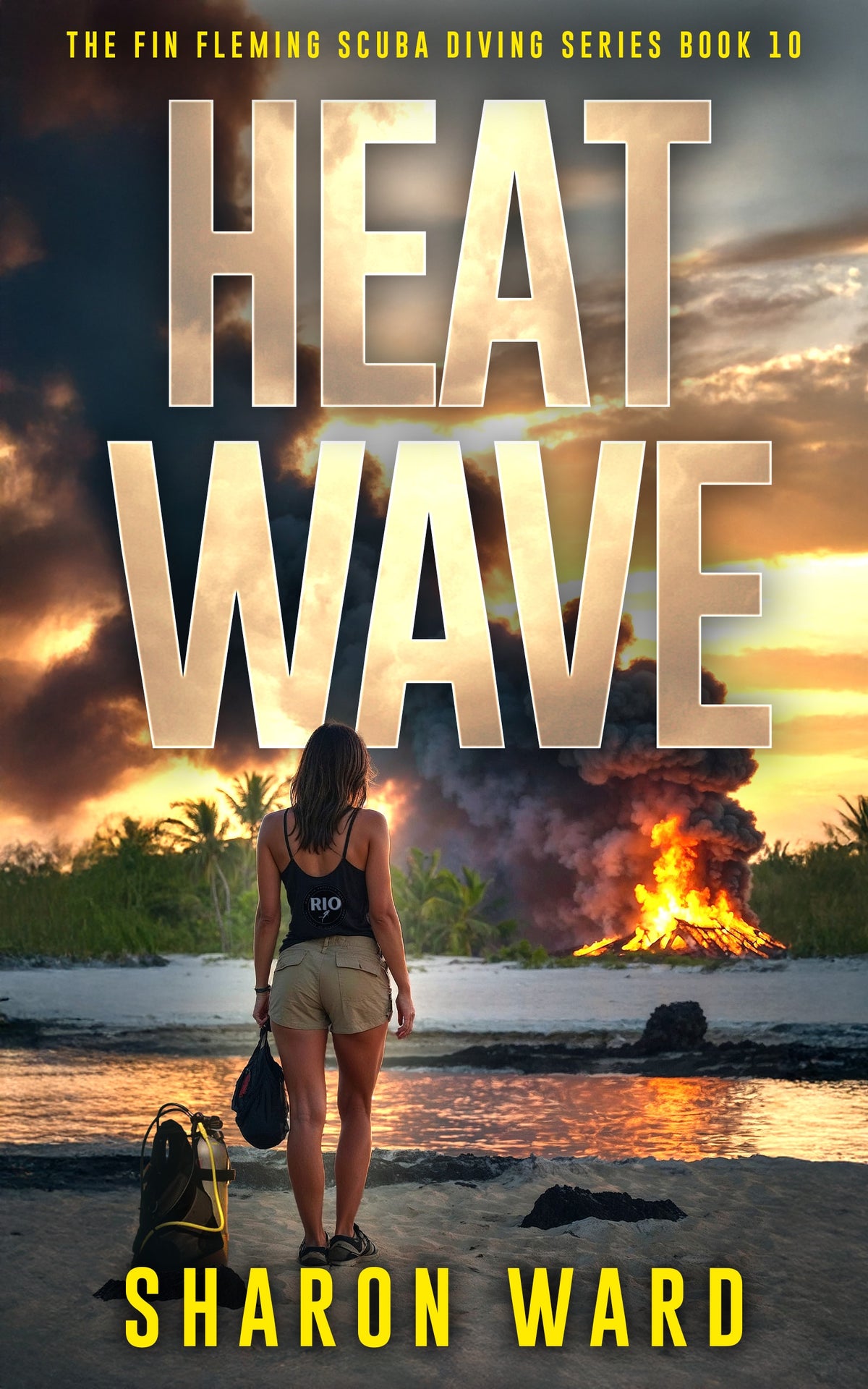 Heat Wave by Sharon Ward book cover